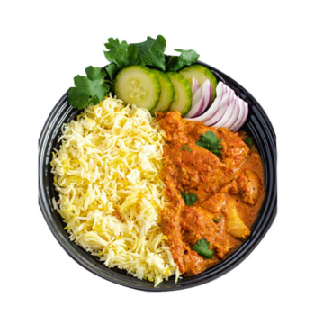 Butter Chicken, Rice & Salad